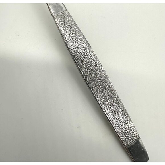 Vintage Spoons World Stainless Steel Taiwan Textured Soup Teaspoon 70s 15 Pieces - Picture 6 of 9